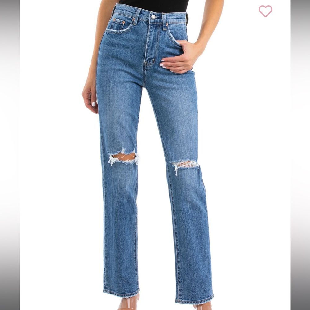 PISTOLA CASSIE SUPER HIGH RISE STRAIGHT